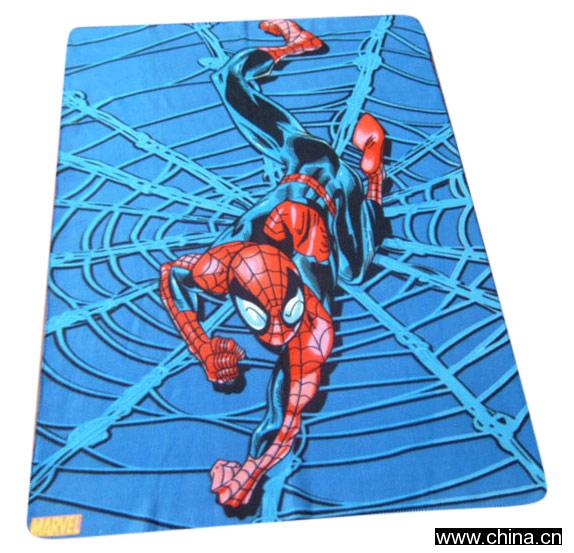 Printed Coral Fleece Children's Blanket