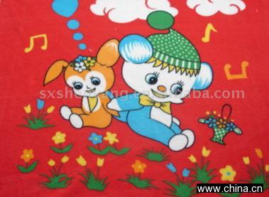 Two Side Fleece Printed Baby Blanket