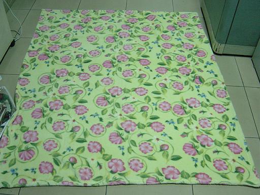China (Mainland) Printed Coral Fleece Throw