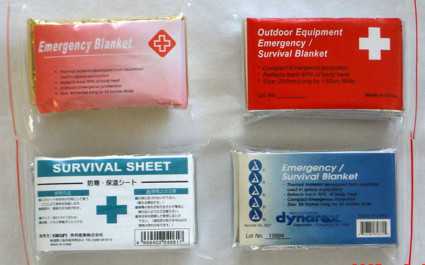 China (Mainland) Emergency Blanket