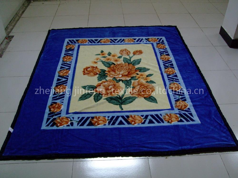stock raschel blanket