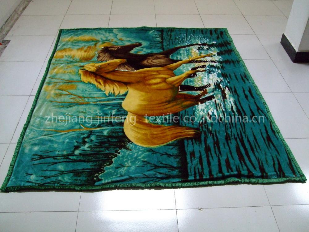 stock polyester blanket