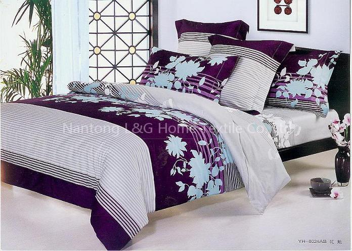 excellent cotton reactive printed bedding