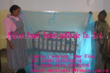 long-lasting insecticide treated mosquito net (LLIN)