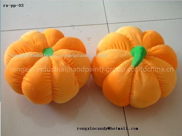 pumkin shape plush cushion pillow