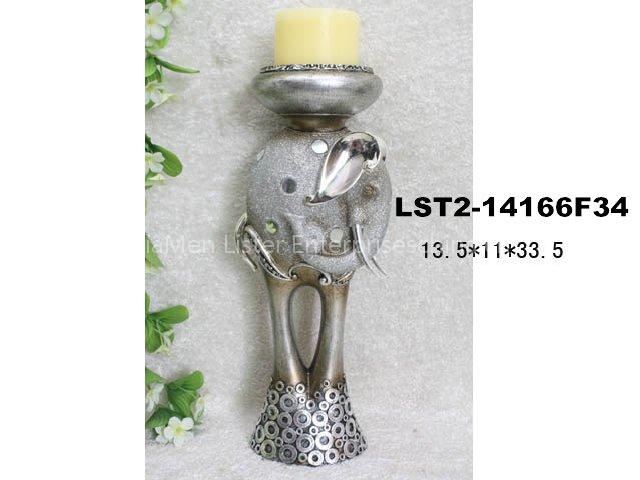 Polyresin Elephant Candle Holders