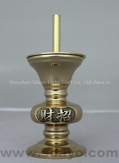 bring fortune bronze candlestick (product is a pair)