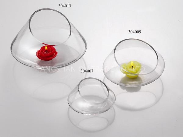 Glass Candle Holder
