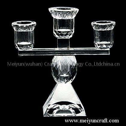 crystal candleholder