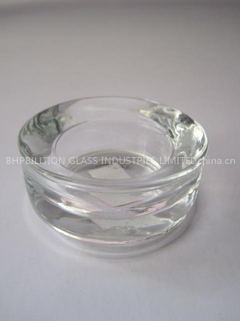 : Glass Candle Holder