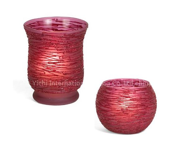 Glass Candle Holders