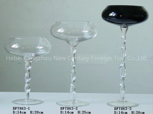 Glass Candle Holder from China