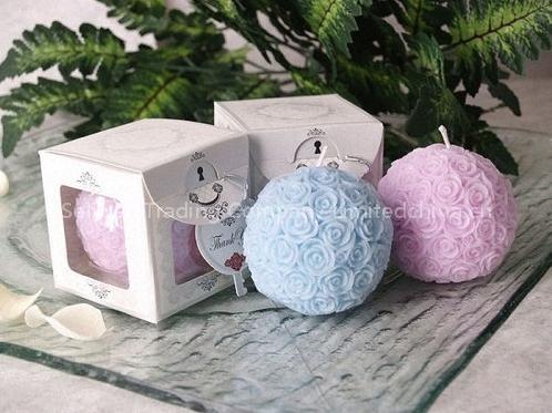 Rose-Ball-Candle