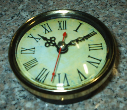 China (Mainland) 80mm Clock Insert