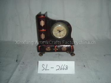 wooden clock