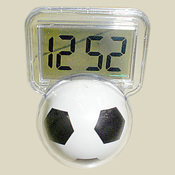 Football Shape Clock