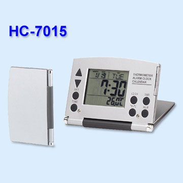 World Time Calendar Alarm Clock