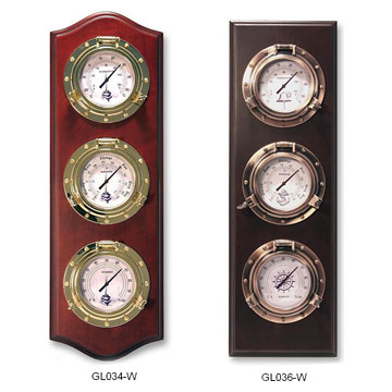 Thermometer, Hygrometer, Barometer