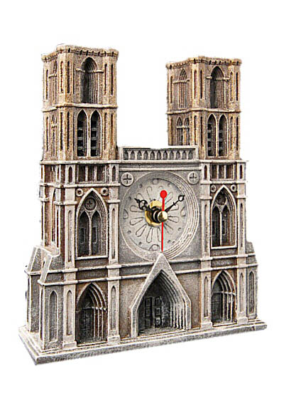 Hong Kong Gothic Table Clock