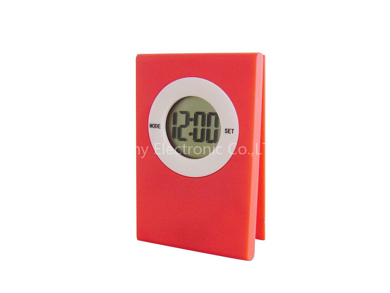 LCD Clock with Clip