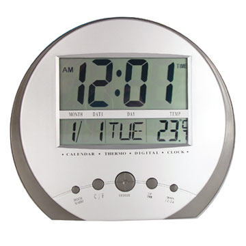 LCD Digital Clock