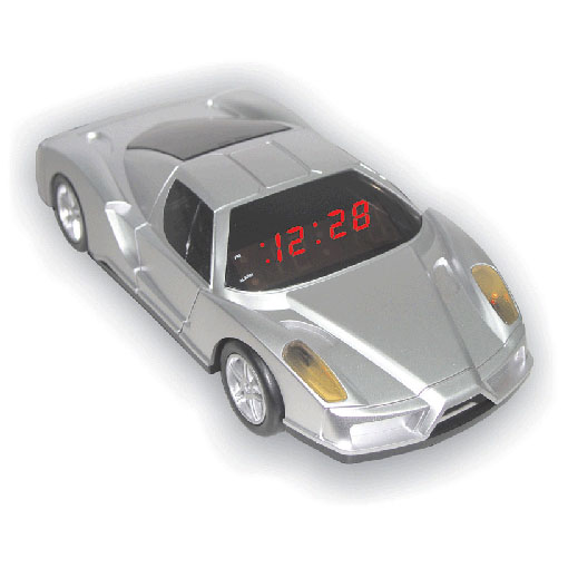 Hong Kong Sports Car LED Alarm Clock
