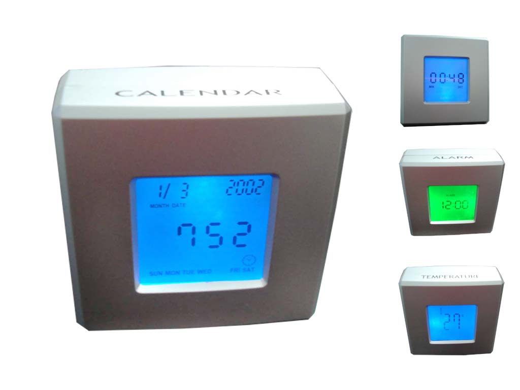 China (Mainland) Square Clock With Different Background