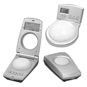 LCD Combination Clocks W/Lamp JW-1902
