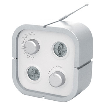 Digital Clock with Radio