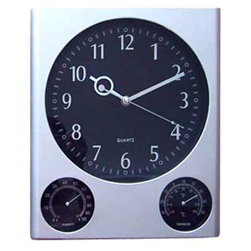 Weather Station Wall Clock