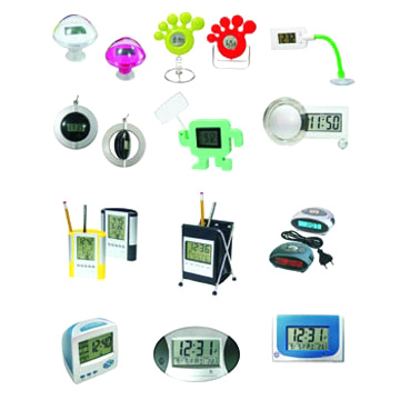 Projection Clock With Radio