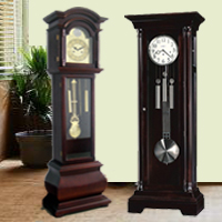 Indonesia Flat Top Grandfather Clocks