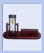 China (Mainland) Sand Timer With Name Card Holder