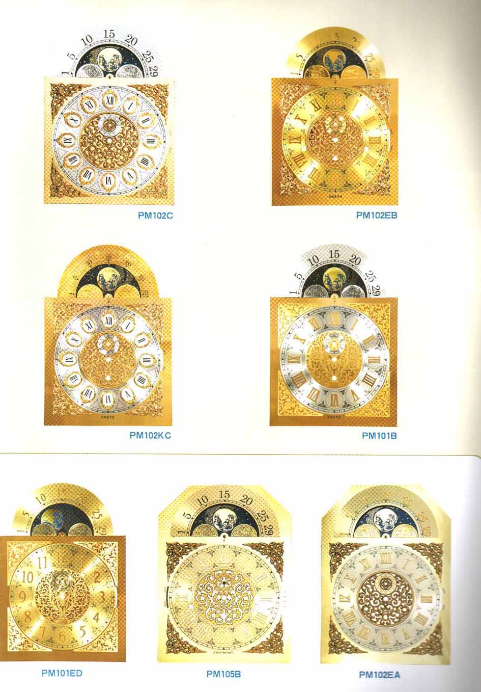 clock dials
