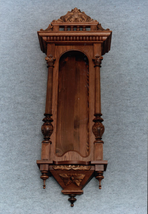 Slovakia (Slovak Republic) Wooden Clock Cases With Carved Decorations