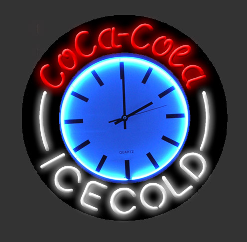 China (Mainland) Neon Sign And Clock