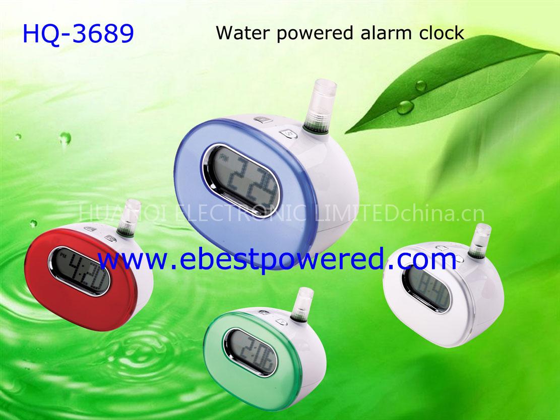 water powered alarm clcok