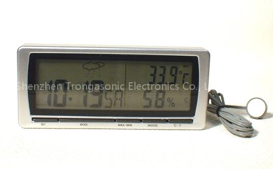 Weather Station Clock For Car