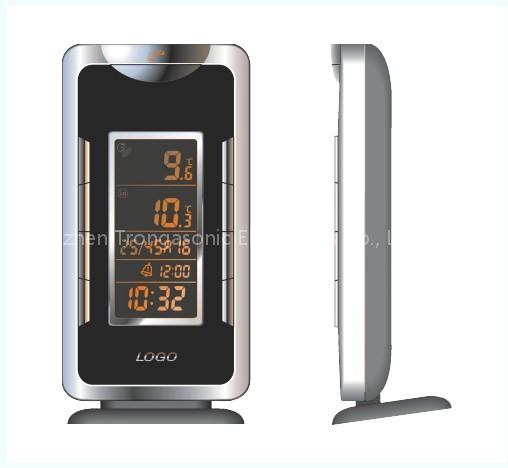 Indoor/Outdoor Thermometer With Calendar