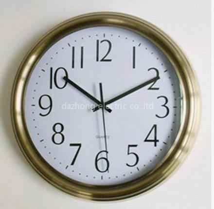 metal wall clock