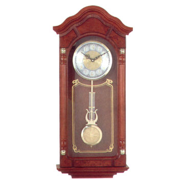 Wooden Pendulum Wall Clock