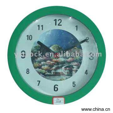 Quartz Wall Clock with Changeable Dial