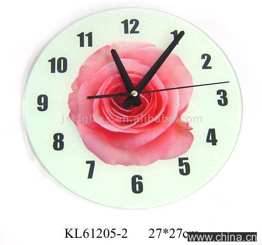 Glass Clock