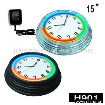 Neon Clock