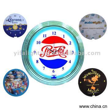 15" / 17" Neon Clocks