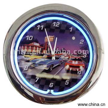 Neon Clock