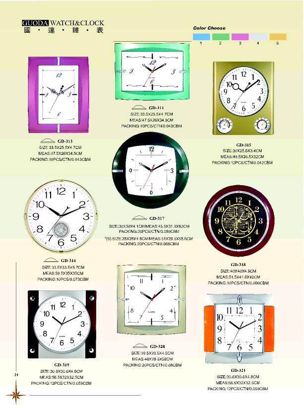 China (Mainland) Clock