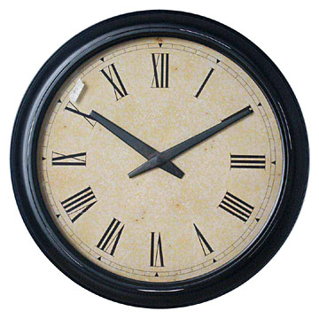 Round Wall Clock