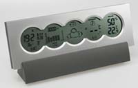 Hong Kong Radio-controlled Clock With Weather Forecast & RF 433 MHz Remo