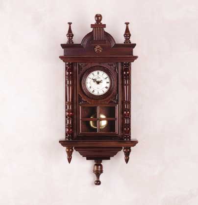 United States Hanging Wood Wall Clock